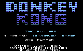 Donkey Kong screenshot 5 for Atari 7800